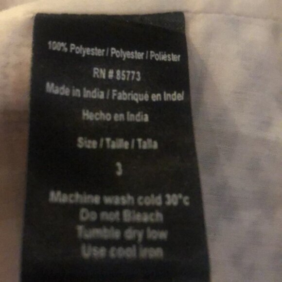 👛 (ANY 2/$25) O’Neill Lined Sundress Adjustable Straps, Side Zipper, Tie Back - Picture 5 of 5